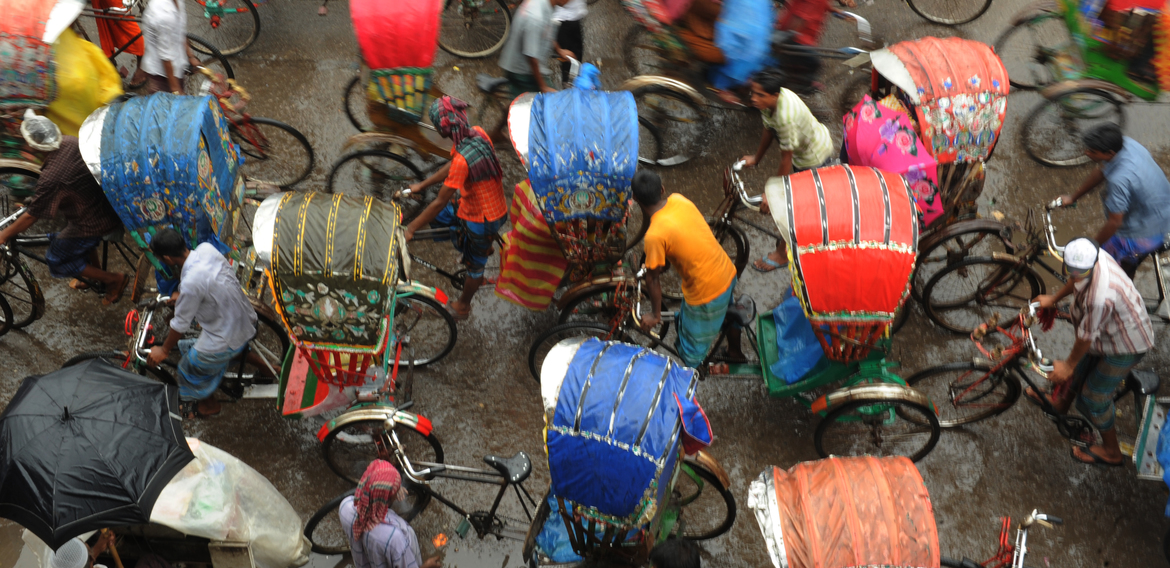 Rickshaw in Dhaka