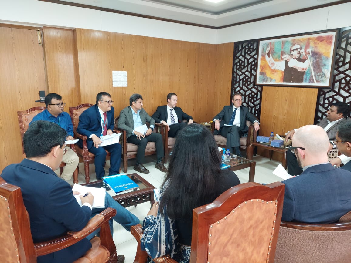 Tripartite meeting among LGD, UNDP and BHC focusing NUP